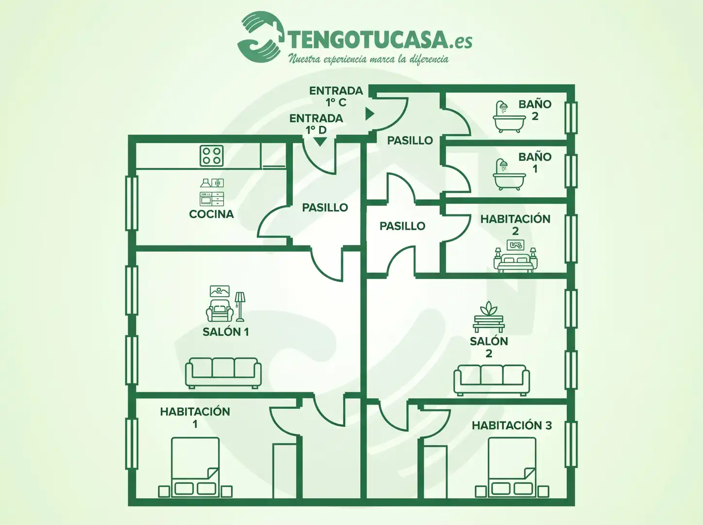 Flat for sale in Madrid  with Heating, Storage room and Furnished