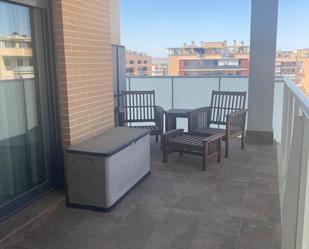 Terrace of Flat for sale in  Zaragoza Capital  with Air Conditioner, Heating and Private garden