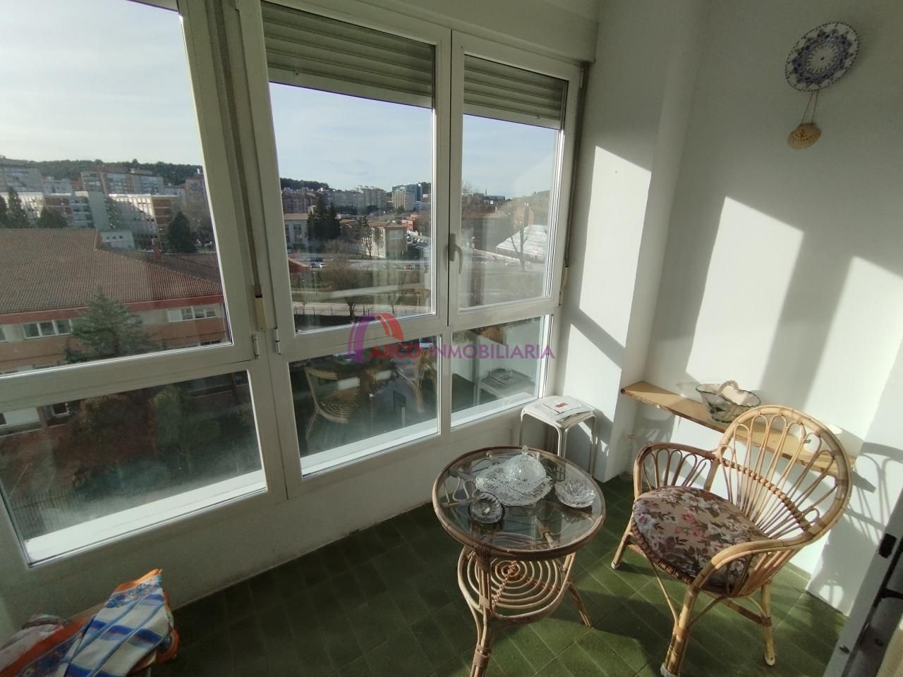 Balcony of Flat for sale in Burgos Capital  with Heating and Terrace
