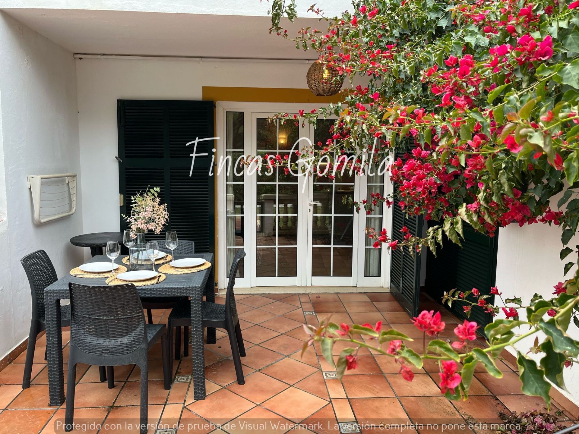 Terrassa de Apartament de lloguer en Ciutadella de Menorca amb Aire condicionat, Calefacció i Jardí privat