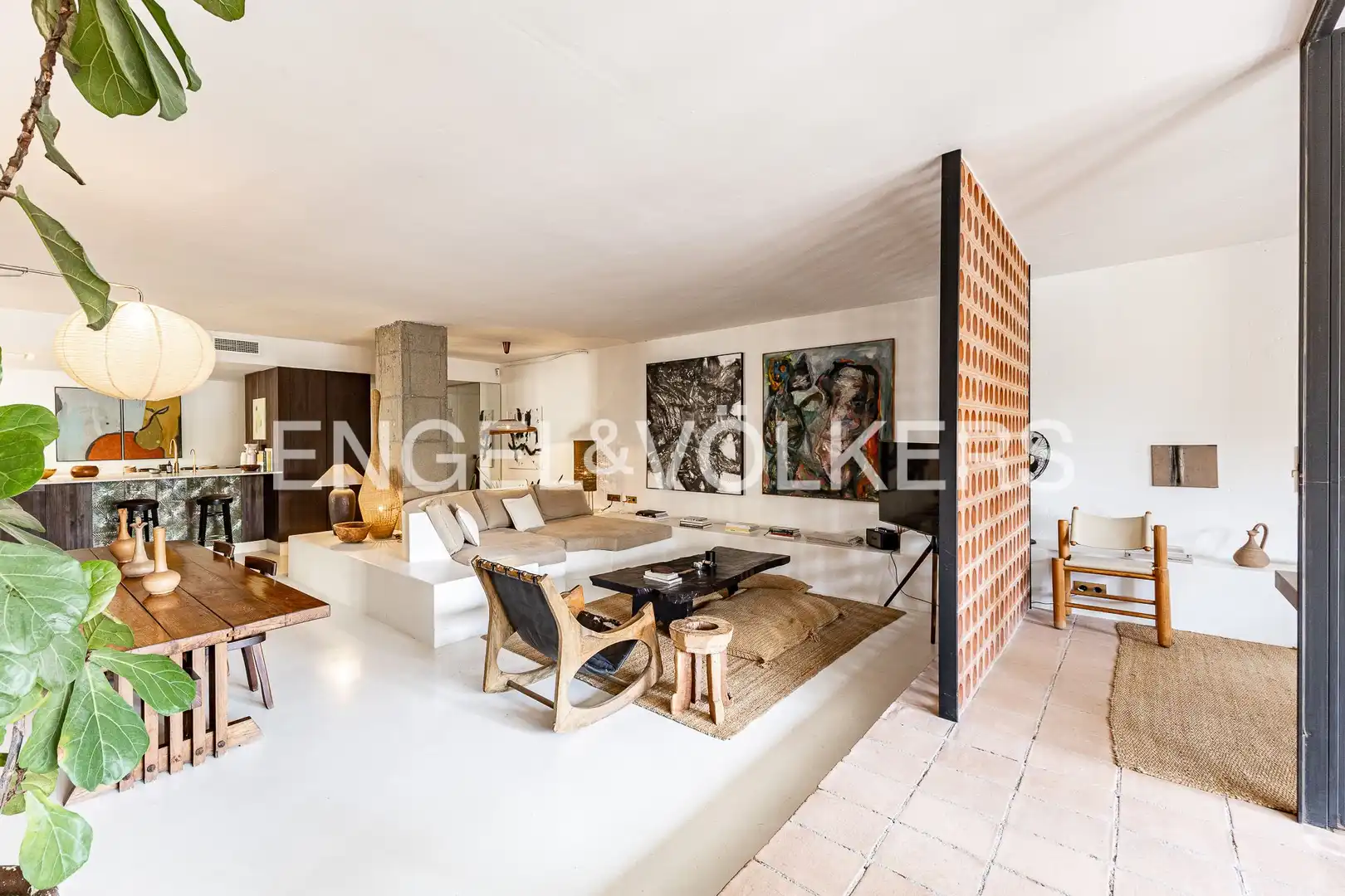 Sala d'estar de Loft en venda en Barcelona amb Aire condicionat, Calefacció i Terrassa