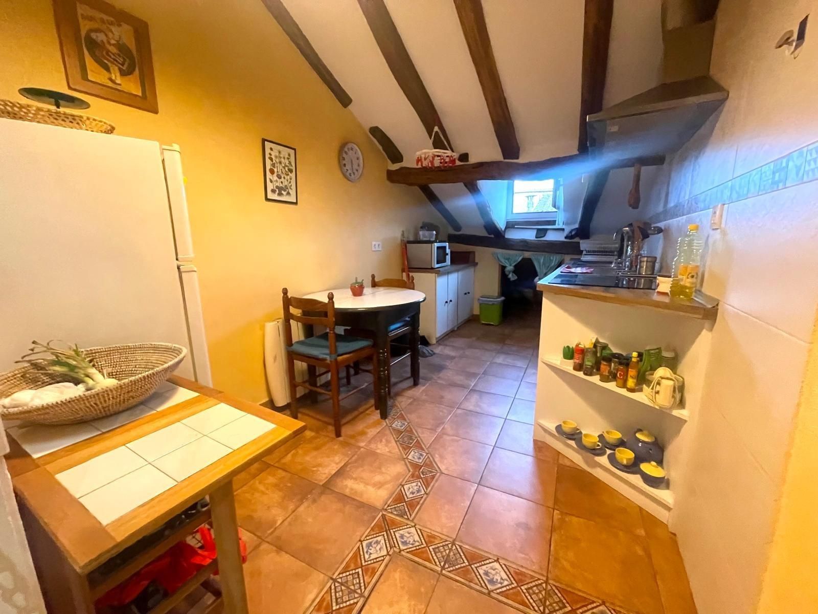 Kitchen of Attic for sale in Pasaia  with Heating and Furnished
