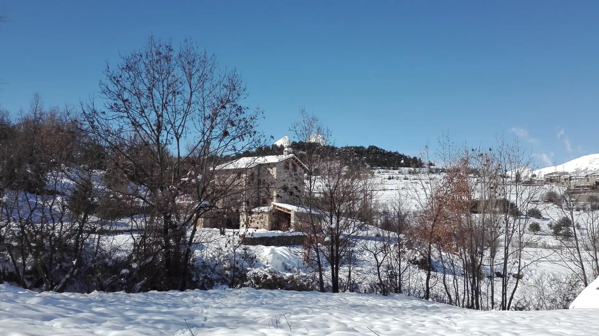 Vista exterior de Finca rústica en venta en Gósol con Calefacción, Jardín privado y Trastero