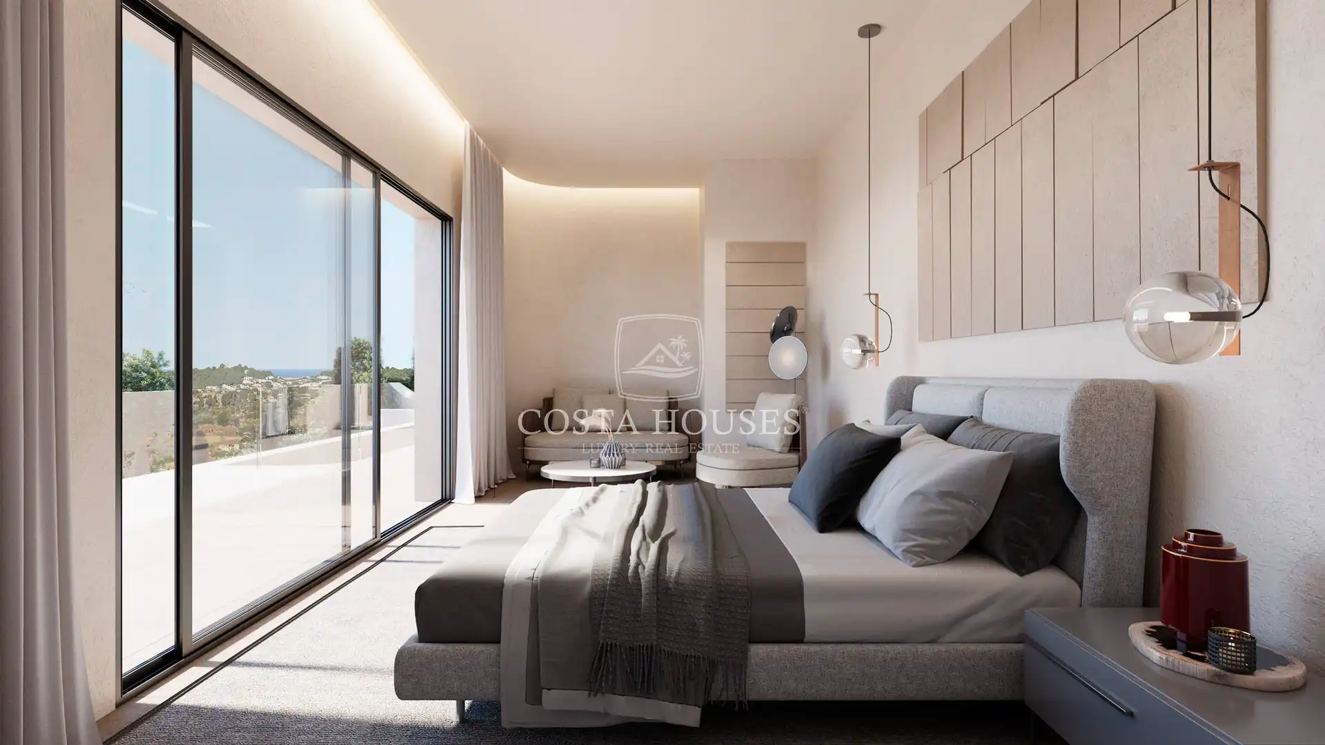 Habitación de Casa o chalet en venta en Jávea / Xàbia con Aire acondicionado, Calefacción y Jardín privado