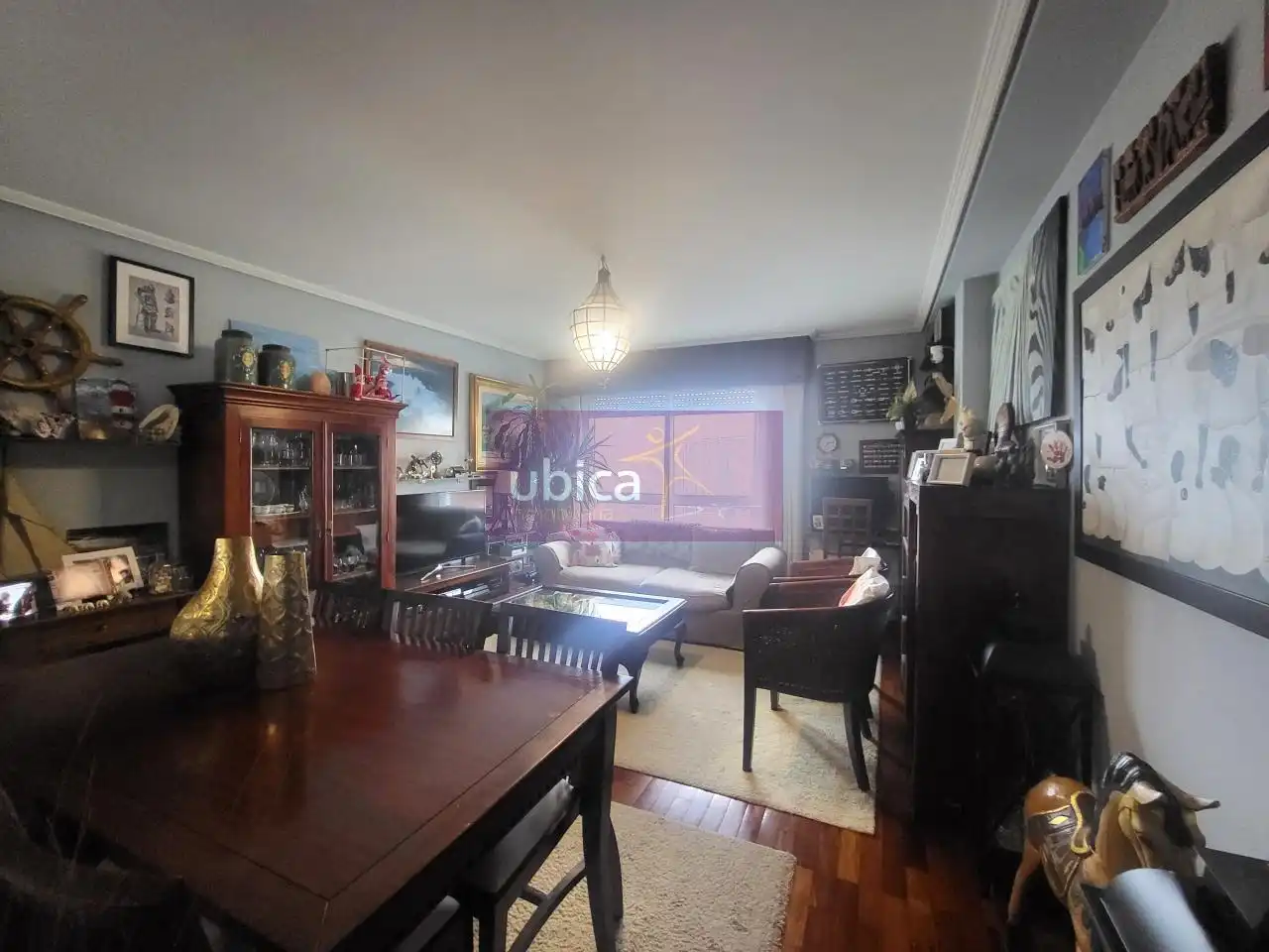 Sala de estar de Piso en venta en Vigo  con Calefacción, Parquet y Trastero