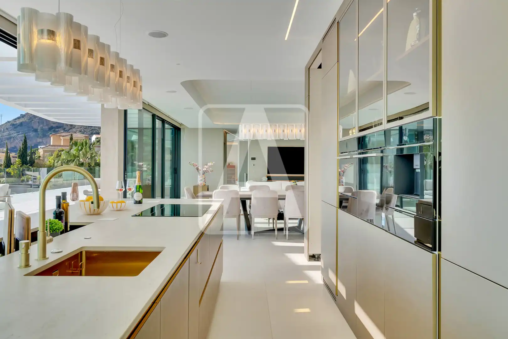 Cocina de Casa o chalet en venta en Altea con Aire acondicionado, Calefacción y Jardín privado