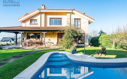 Jardí de Casa o xalet en venda en Santa Cruz de Bezana amb Piscina