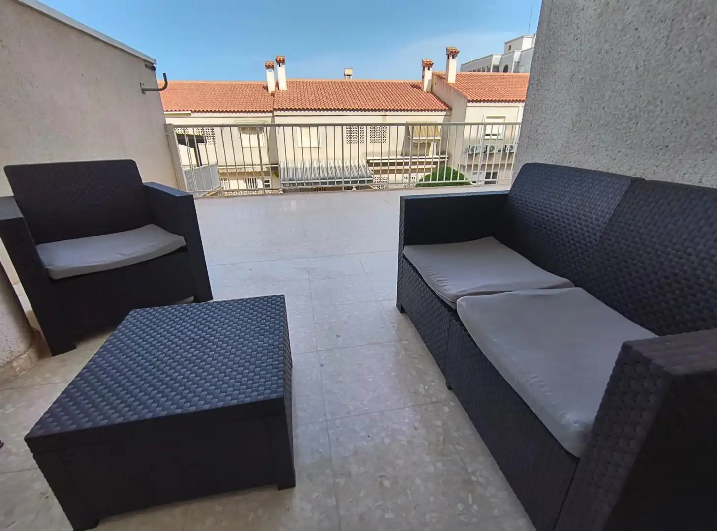 Terraza de Apartamento en venta en Elche / Elx con Aire acondicionado, Jardín privado y Terraza