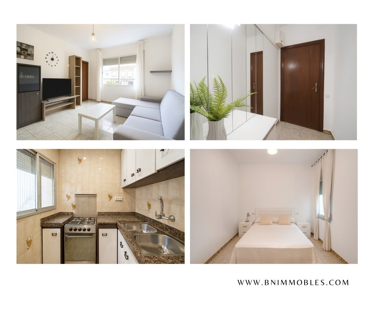 Bedroom of Flat for sale in Terrassa