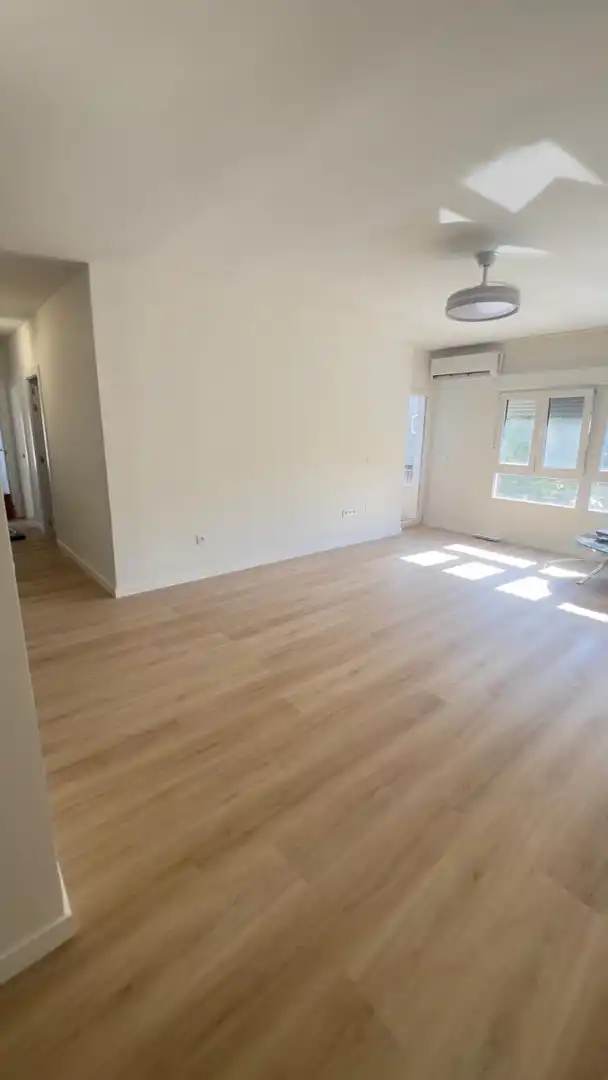 Sala d'estar de Apartament de lloguer en Murcia amb Aire condicionat, Moblat i Rentadora