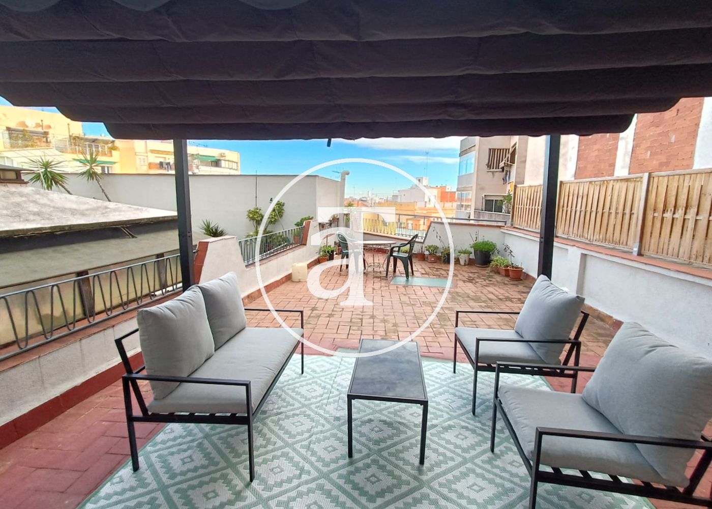 Terrassa de Pis de lloguer en  Barcelona Capital amb Aire condicionat, Calefacció i Terrassa