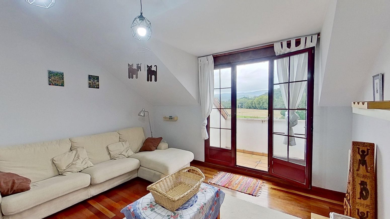 Living room of Flat for sale in Entrambasaguas  with Heating, Private garden and Swimming Pool