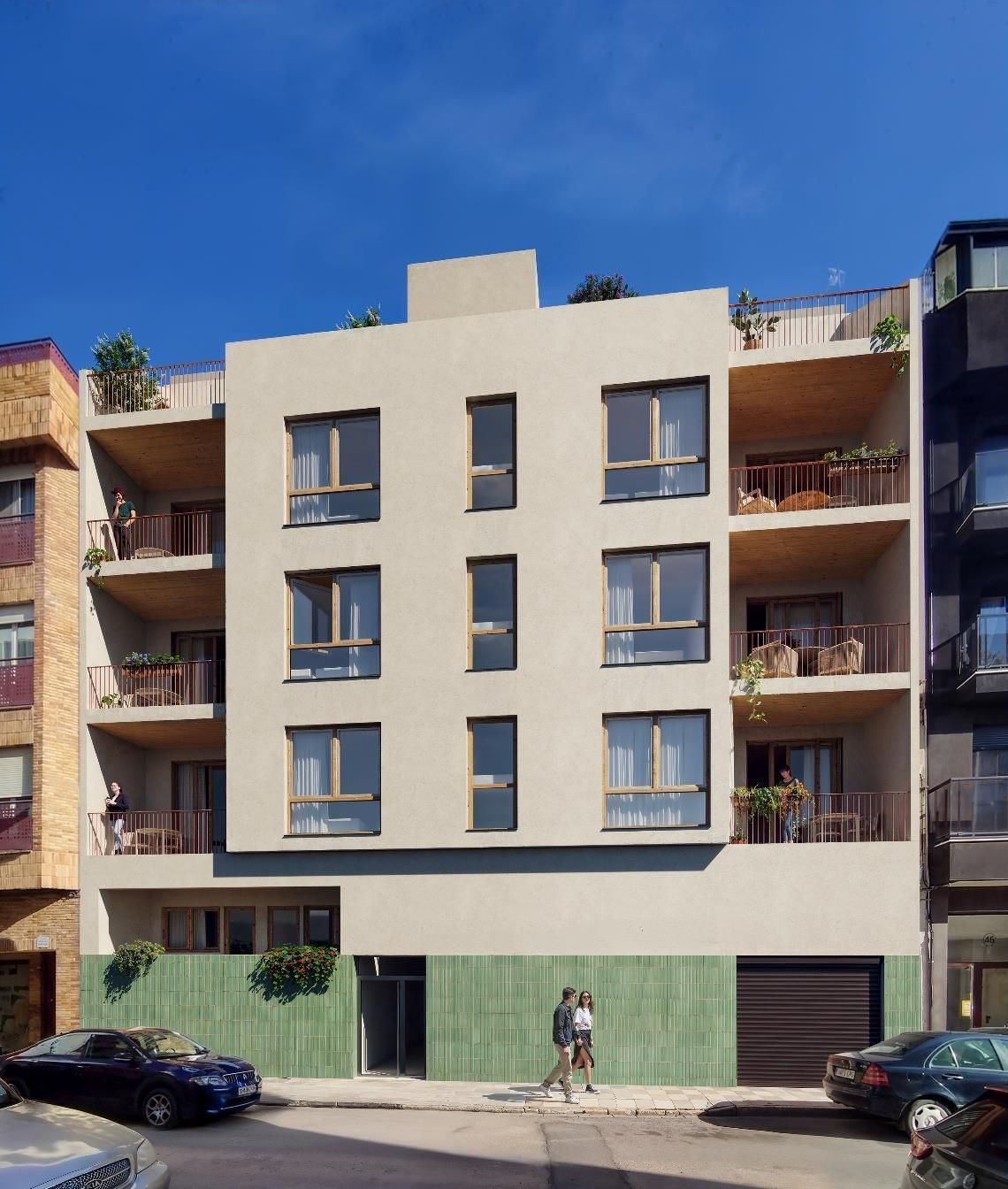 Vista exterior de Pis en venda en  Albacete Capital amb Piscina comunitària