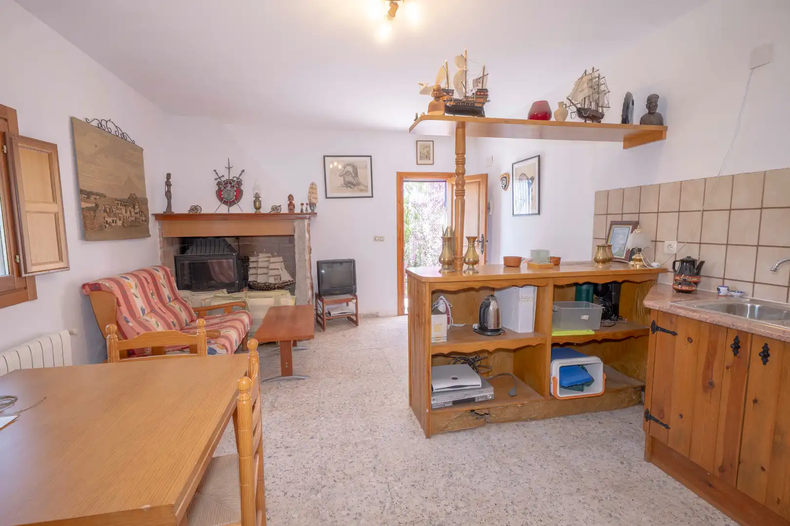 Sala de estar de Casa o chalet en venta en Válor con Calefacción, Jardín privado y Terraza