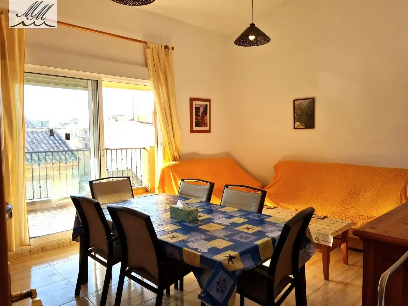 Dining room of Attic for sale in Cartagena  with Air Conditioner, Terrace and Furnished