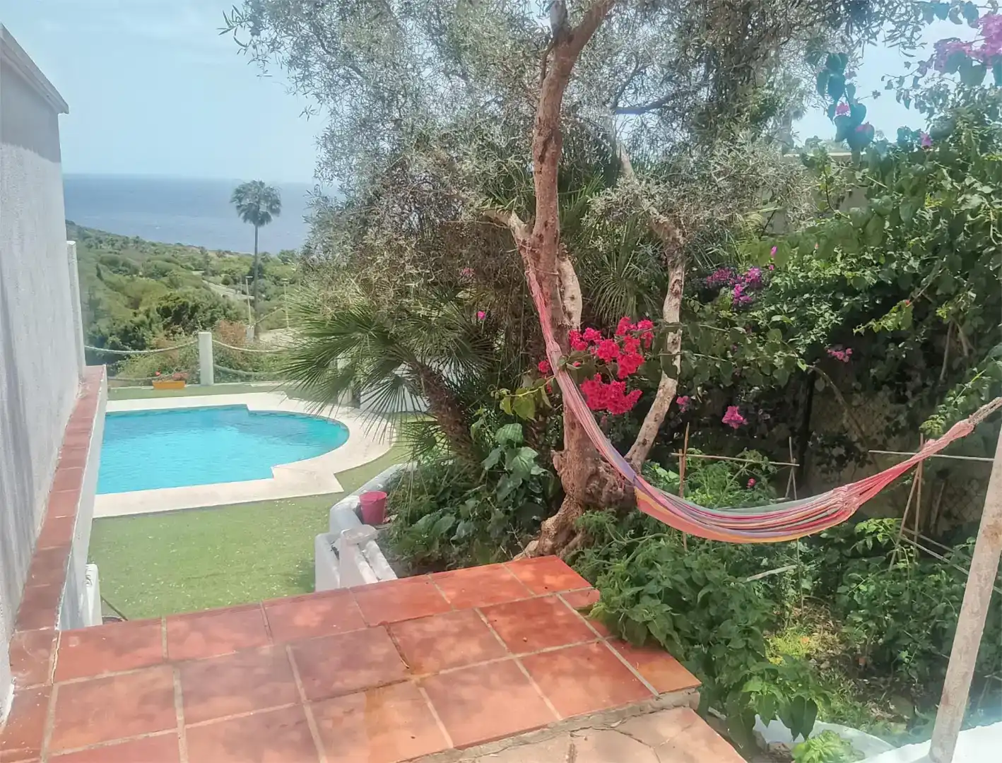 Jardí de Casa o xalet en venda en Algeciras amb Piscina i Balcó