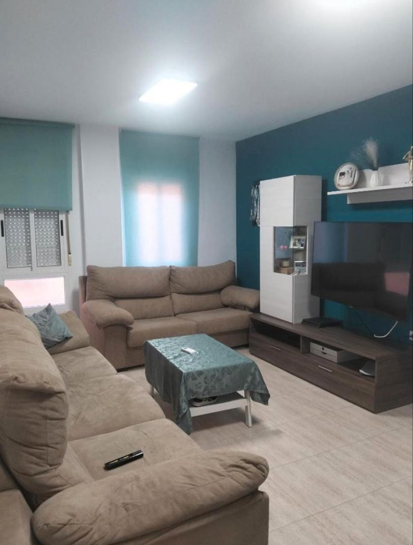 Sala de estar de Piso en venta en  Almería Capital con Aire acondicionado