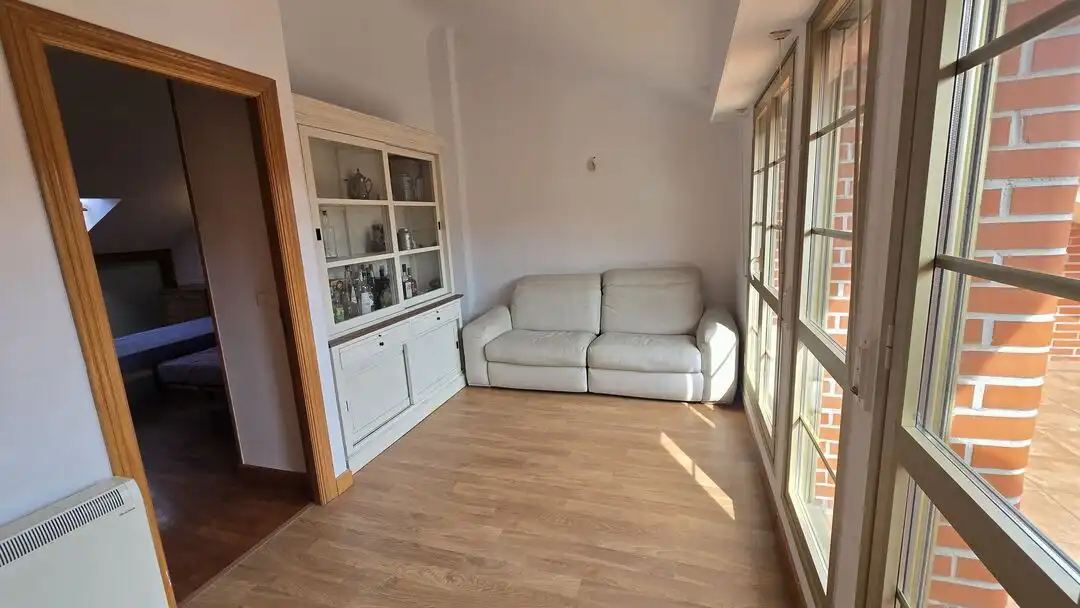 Sala d'estar de Pis de lloguer en Orio amb Calefacció