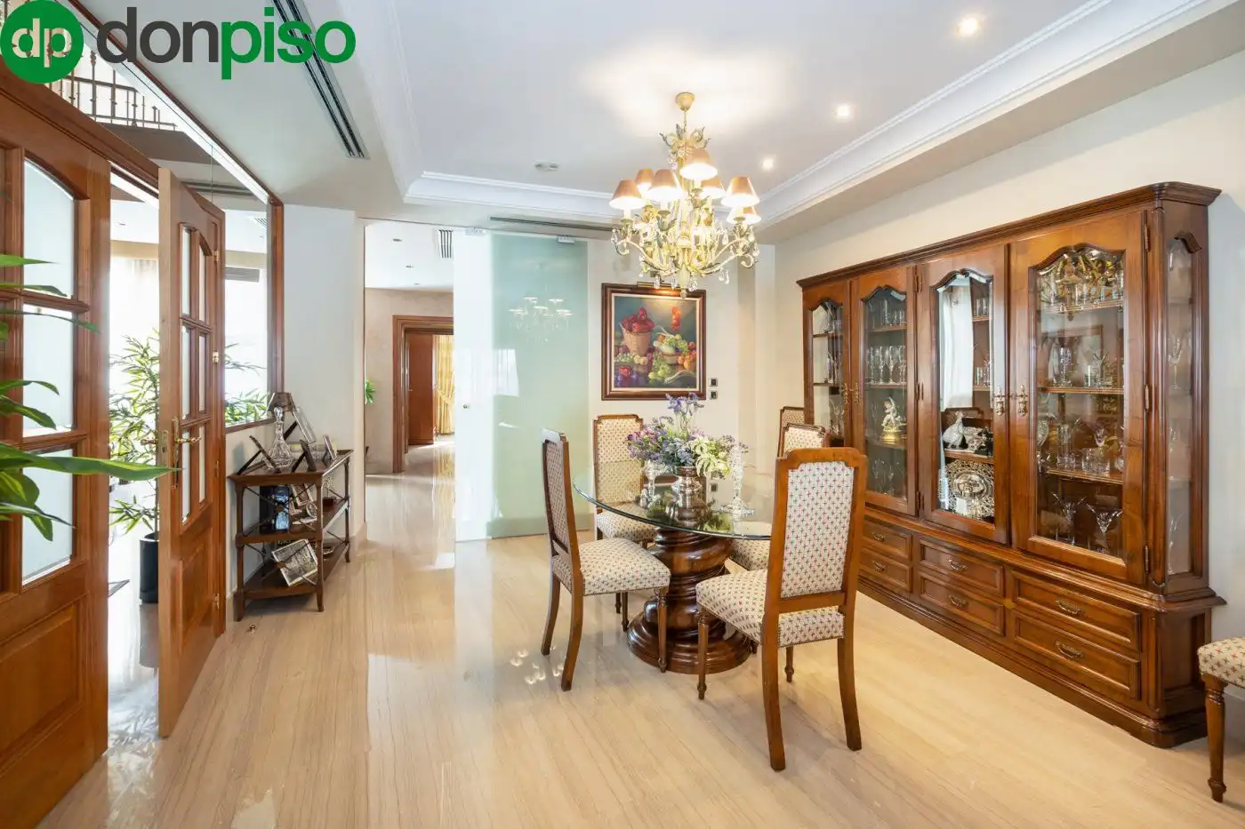 Dining room of Houses for sale in Granada  with Air Conditioner, Heating and Terrace