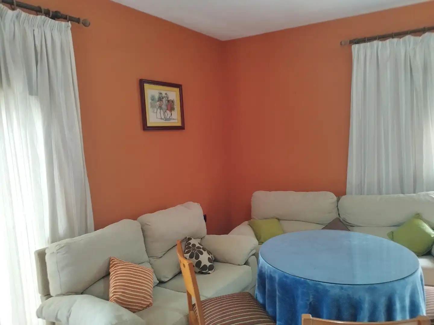 Sala de estar de Dúplex en venta en Santa Olalla del Cala con Terraza
