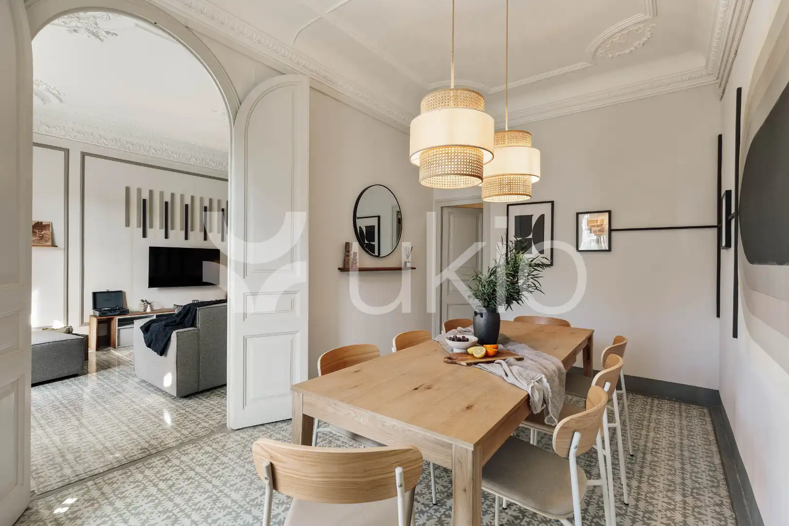 Apartamento con terraza en alquiler en Rambla de Catalunya, imagen 3
