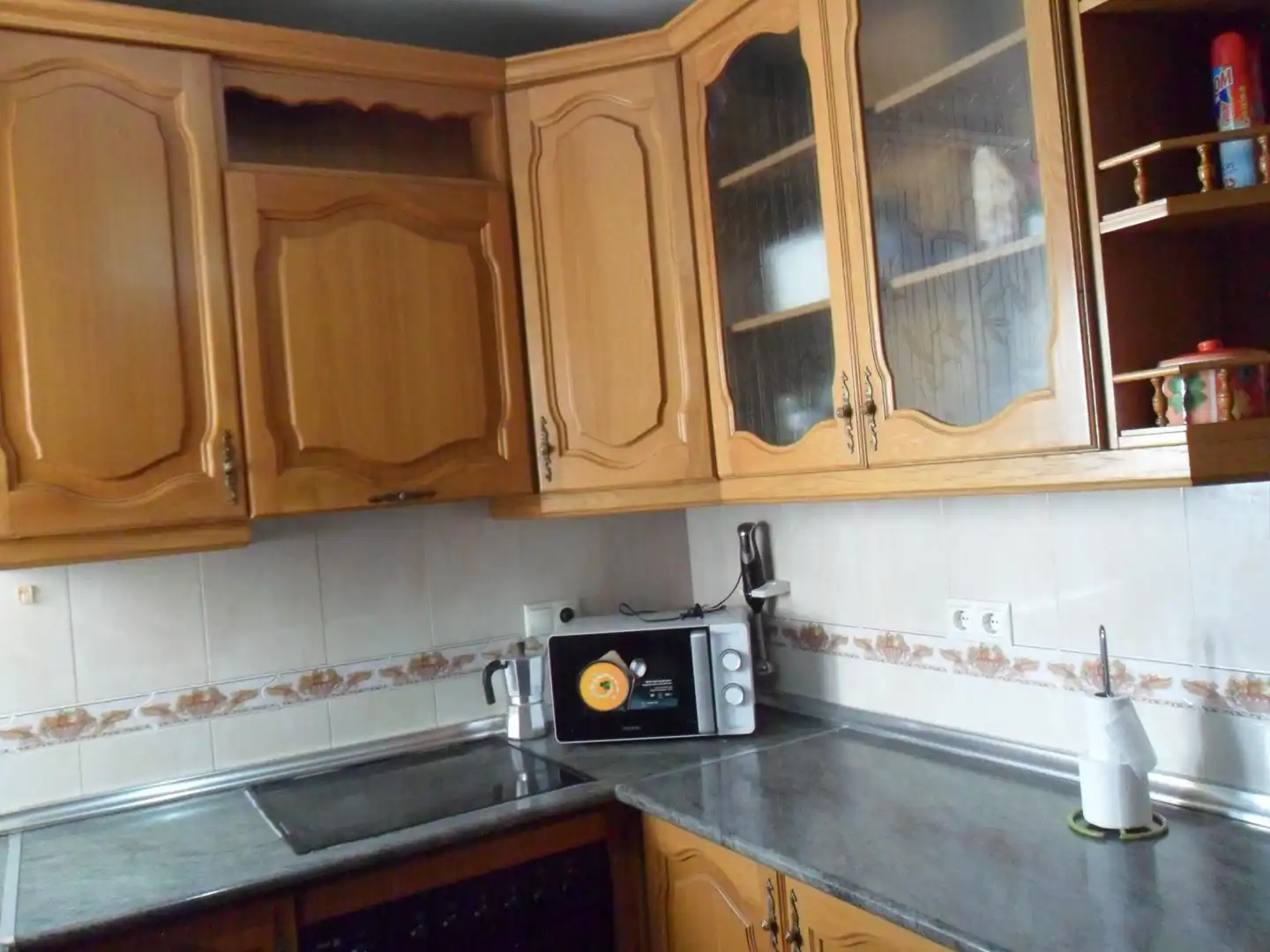 Cocina de Piso de alquiler en Granada con Calefacción y Jardín privado