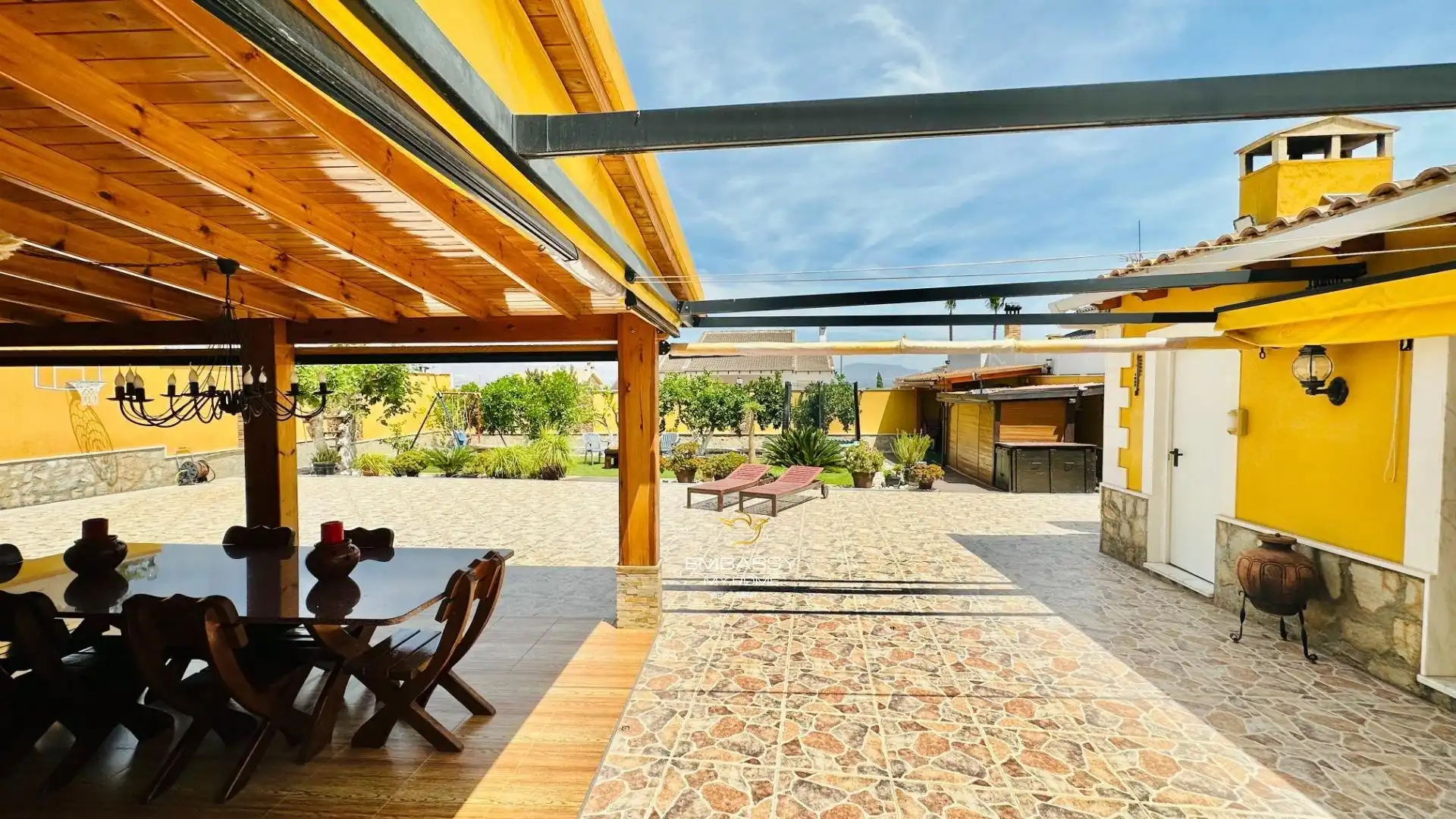 Terrassa de Casa o xalet en venda en Orihuela amb Calefacció, Jardí privat i Terrassa