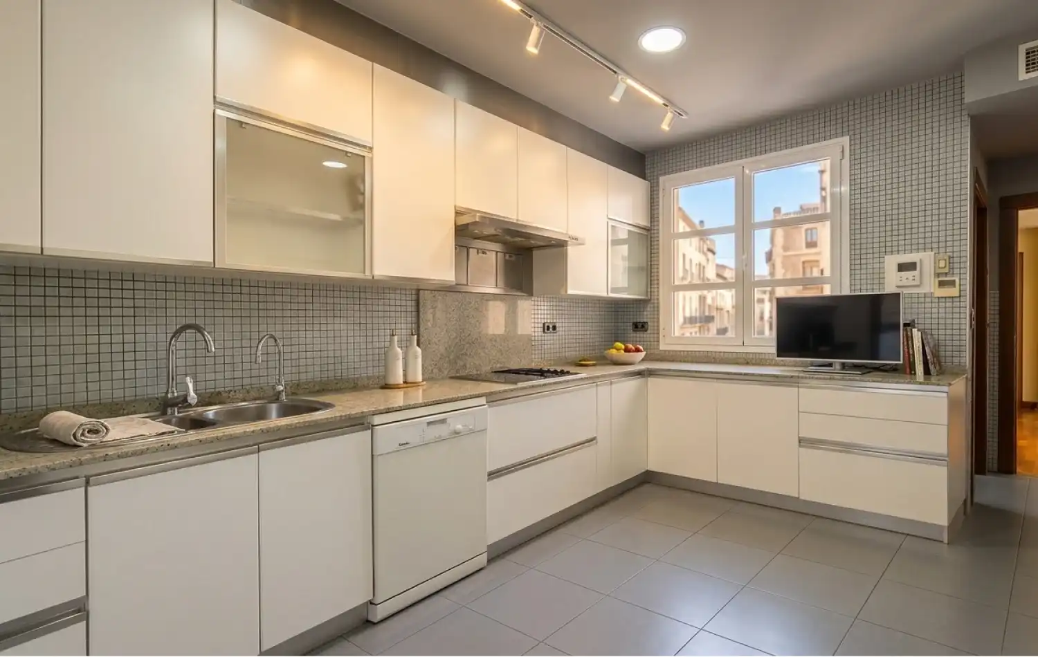 Küche von Maisonette zur Miete in Murcia mit Klimaanlage, Heizung und Waschmaschine