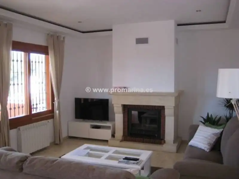 Living room of Houses for sale in Dénia  with Air Conditioner, Heating and Private garden