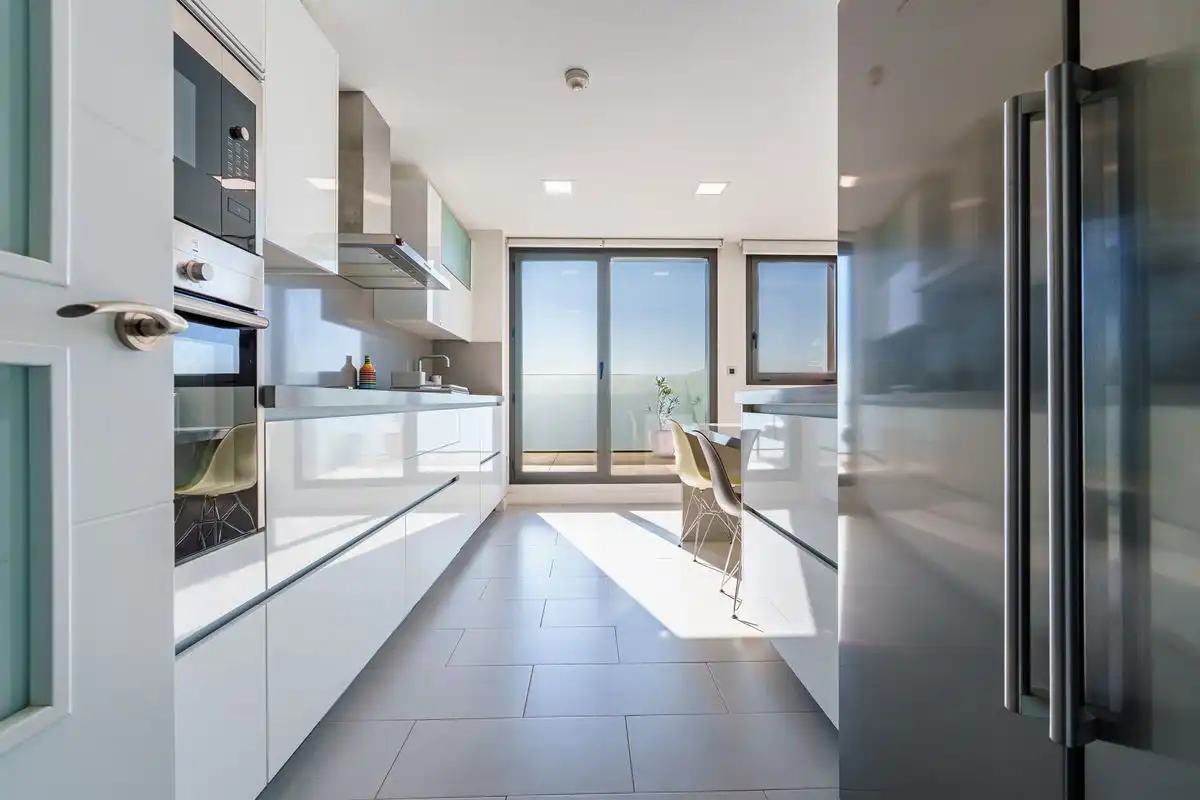 Cocina de Piso en venta en Pozuelo de Alarcón con Aire acondicionado, Calefacción y Jardín privado