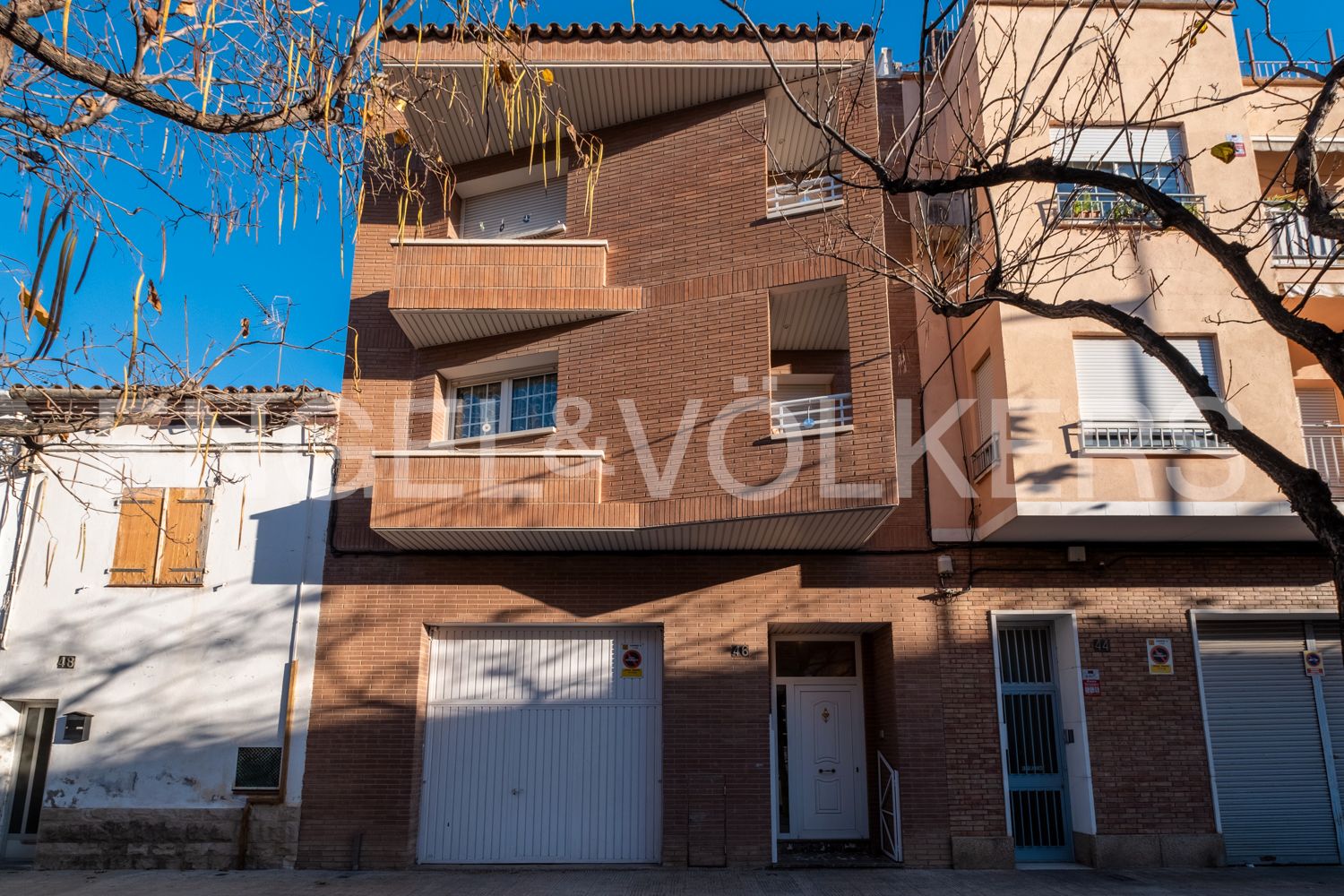 Vista exterior de Casa adosada en venda en  Lleida Capital amb Aire condicionat, Terrassa i Balcó
