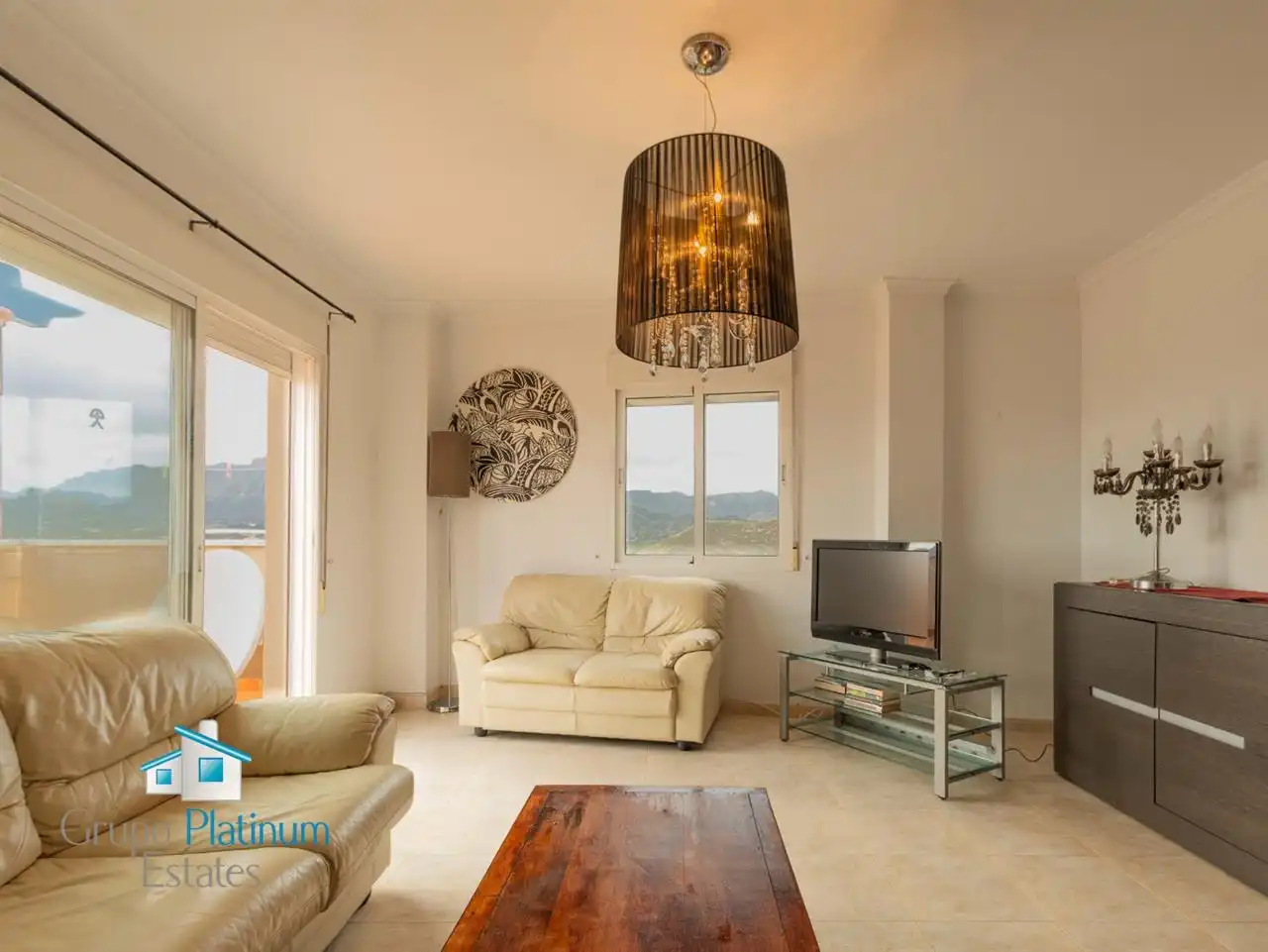 Living room of Apartments for sale in Pulpí  with Air Conditioner, Heating and Terrace