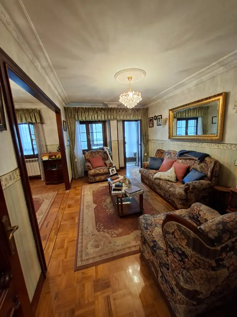 Living room of Flat for sale in Avilés  with Heating and Terrace