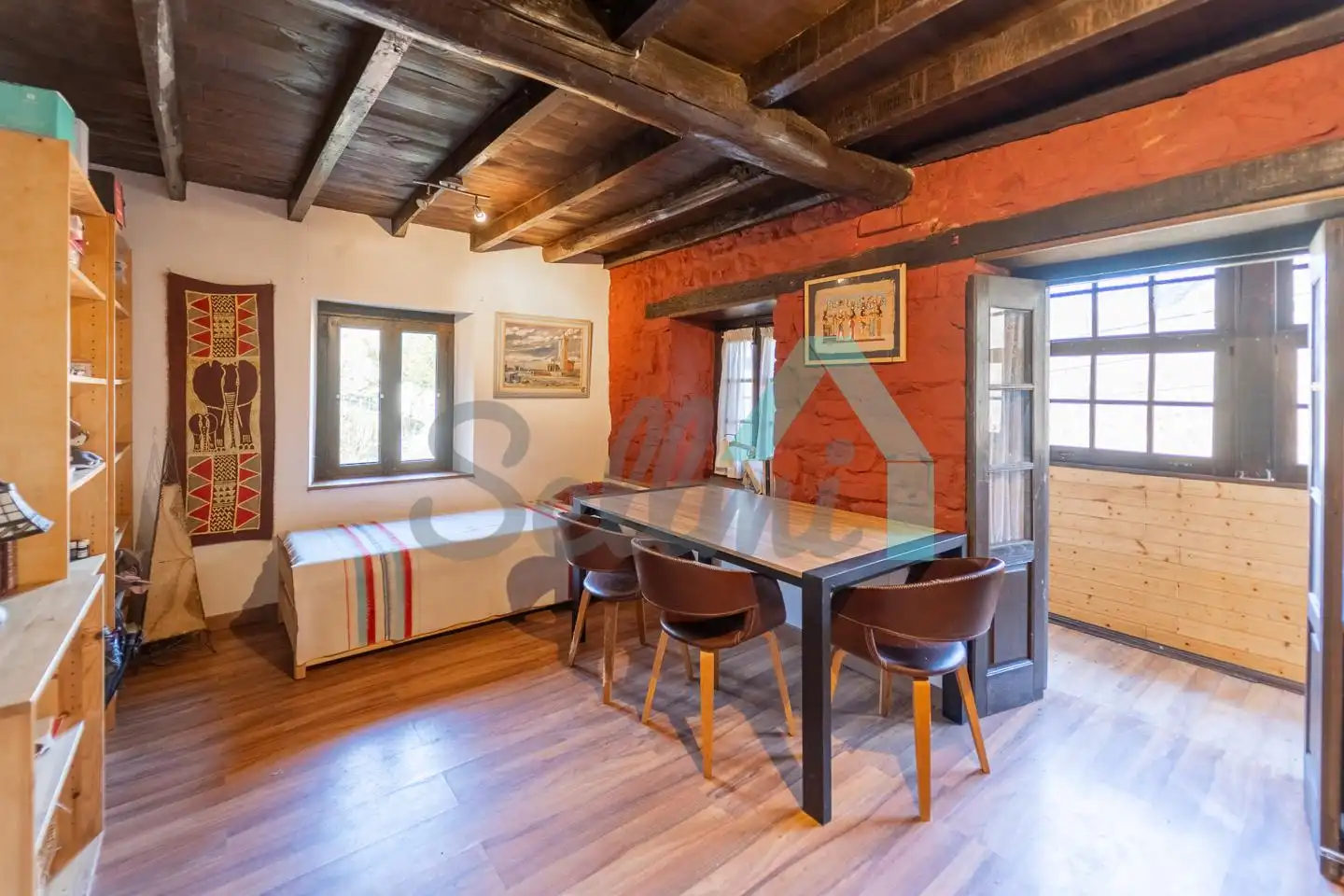 Casa adosada en venda en Aller amb Jardí privat, Terrassa i Traster