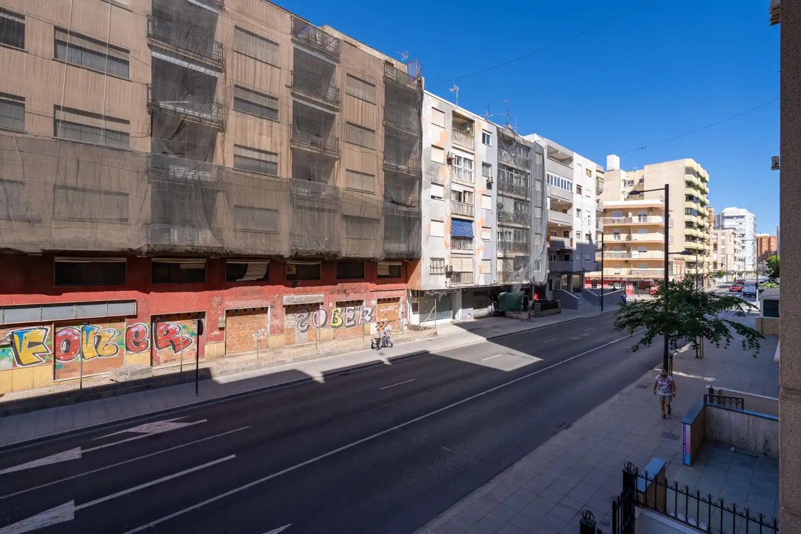 Vista exterior de Piso en venta en Almería
