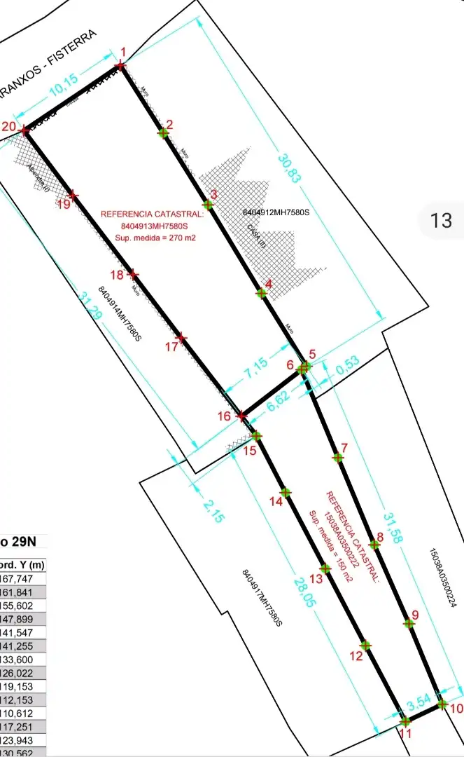 Land for sale in Fisterra