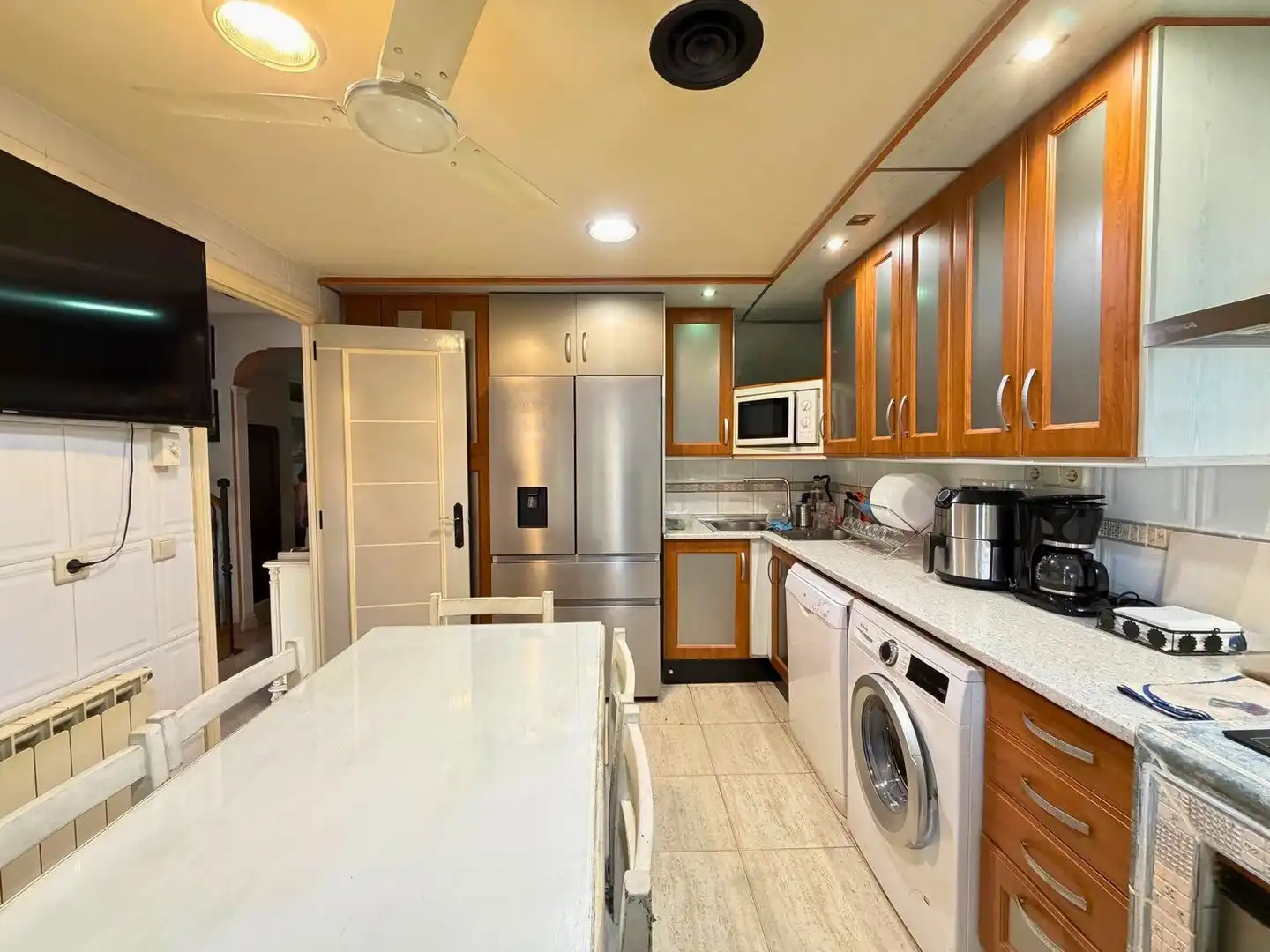 Cocina de Casa o chalet en venta en Rivas-Vaciamadrid con Aire acondicionado, Calefacción y Jardín privado