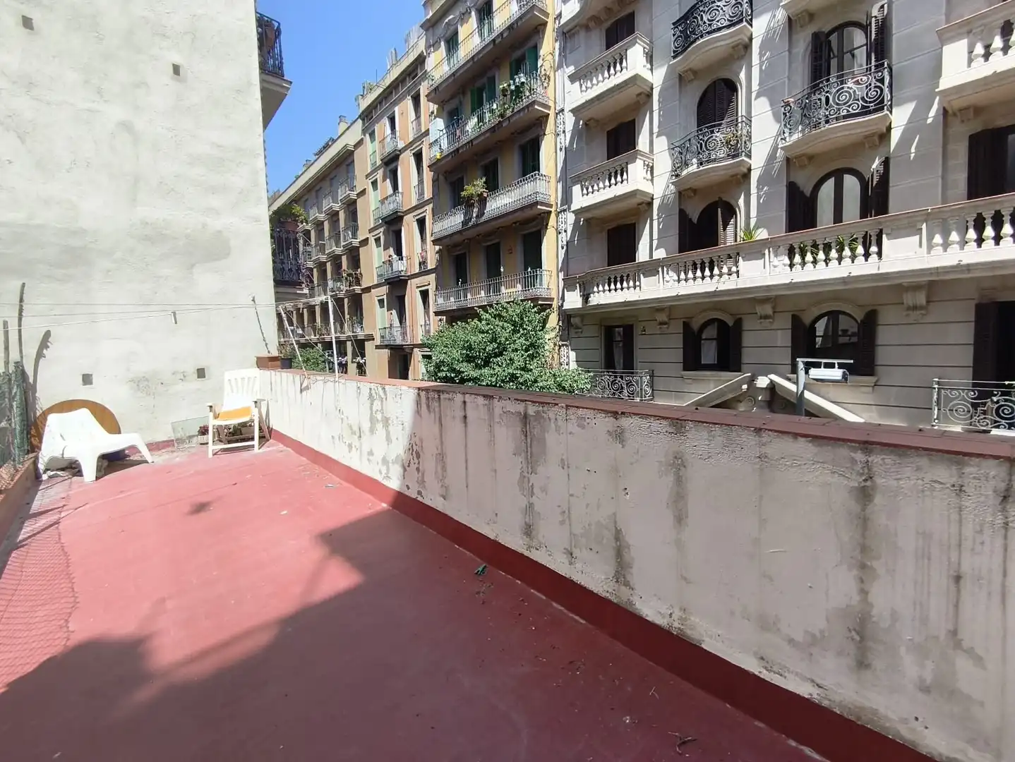 Terrace of Flat for sale in Barcelona  with Parquet flooring, Terrace and Balcony