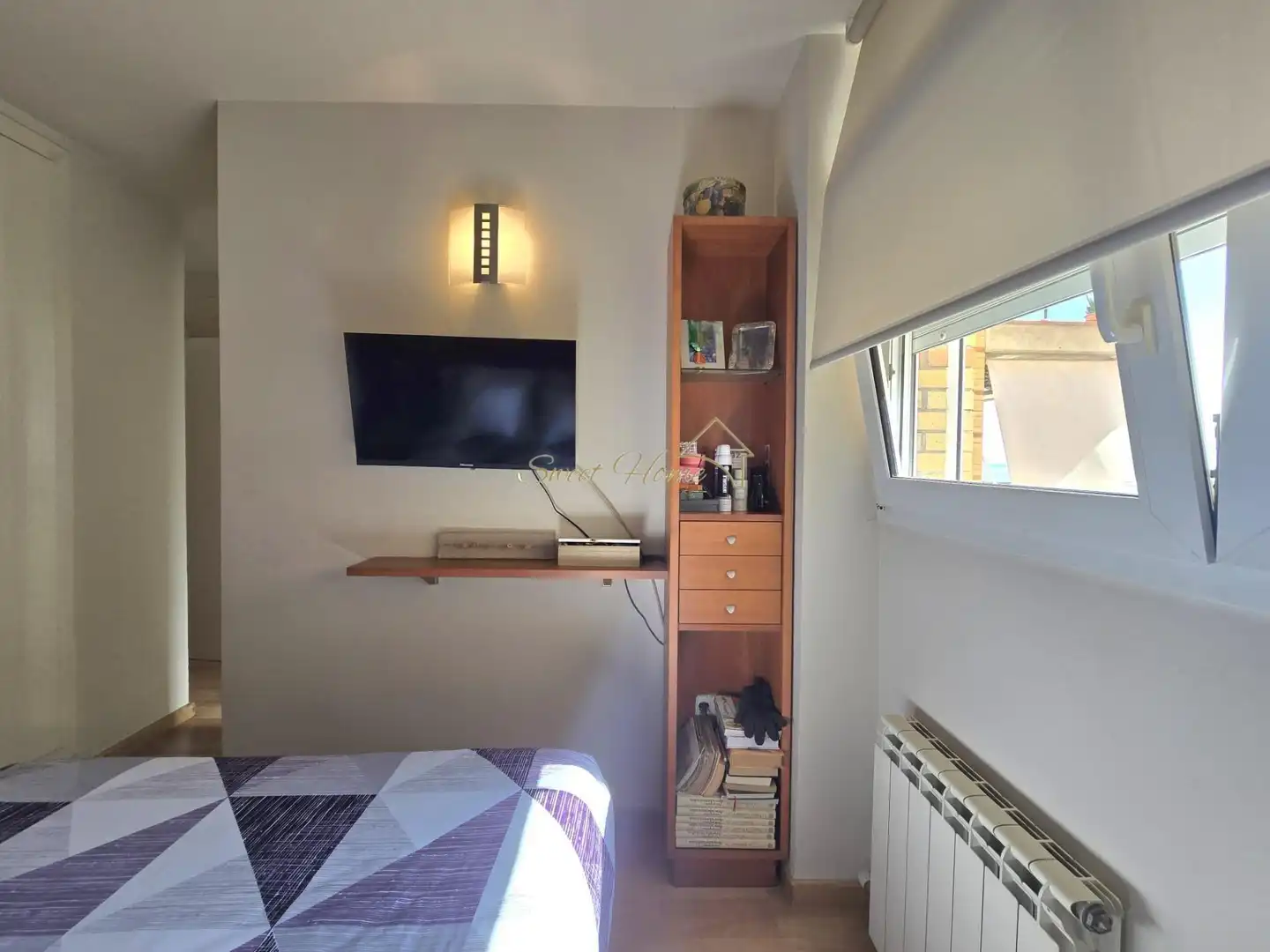 Schlafzimmer von Wohnung zum Verkauf in Montgat mit Klimaanlage, Heizung und Parkett