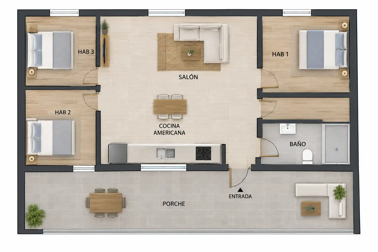 Detached house with garden for sale in Carrer Amer, imagen 44