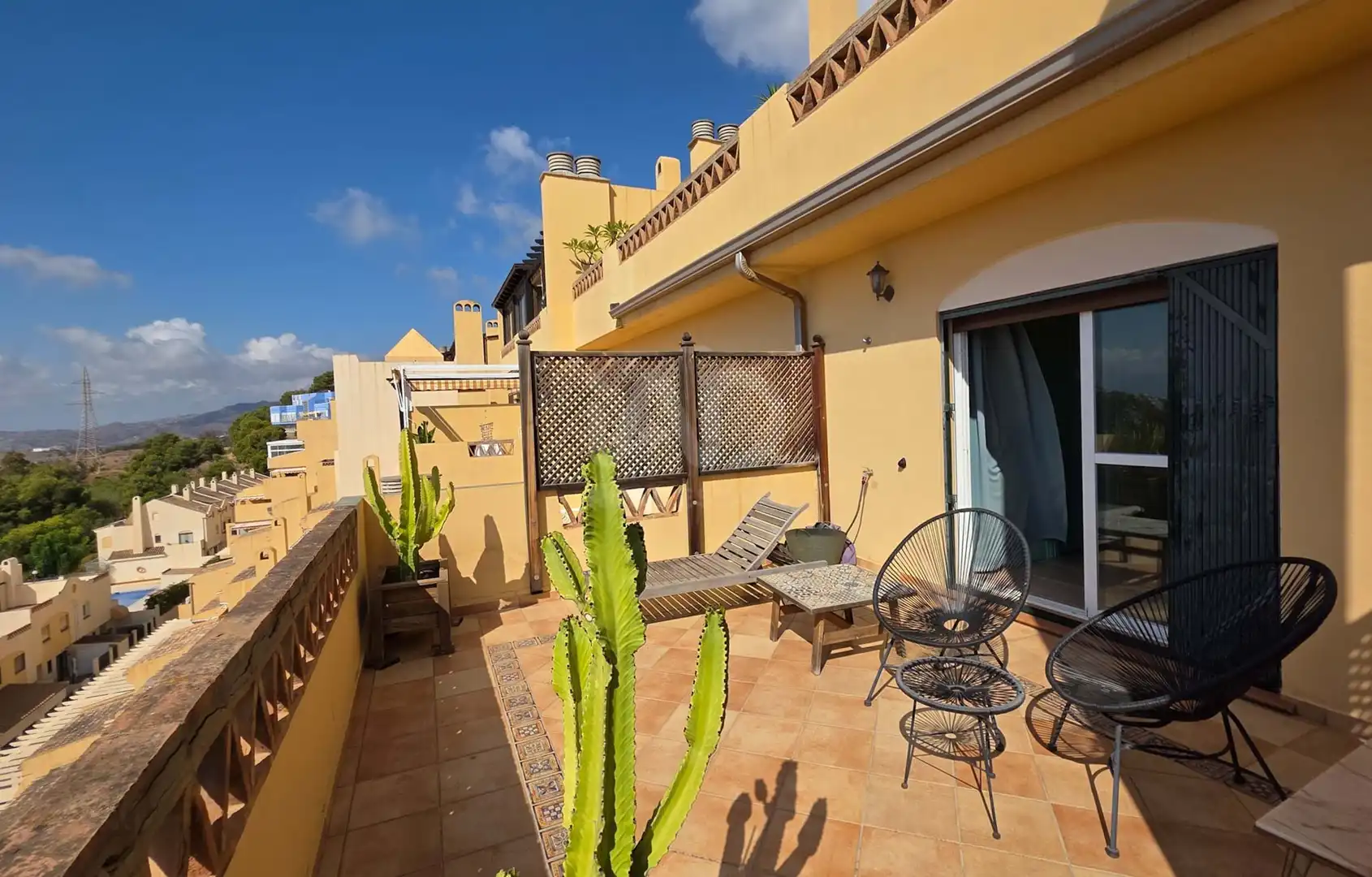 Terrasse von Dachboden zum Verkauf in Málaga mit Klimaanlage, Heizung und Terrasse