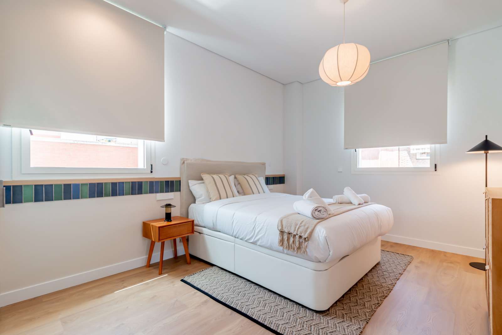 Bedroom of Study for share in  Madrid Capital  with Air Conditioner, Terrace and Furnished