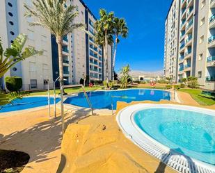 Piscina de Pis de lloguer en Villajoyosa / La Vila Joiosa amb Aire condicionat, Calefacció i Terrassa