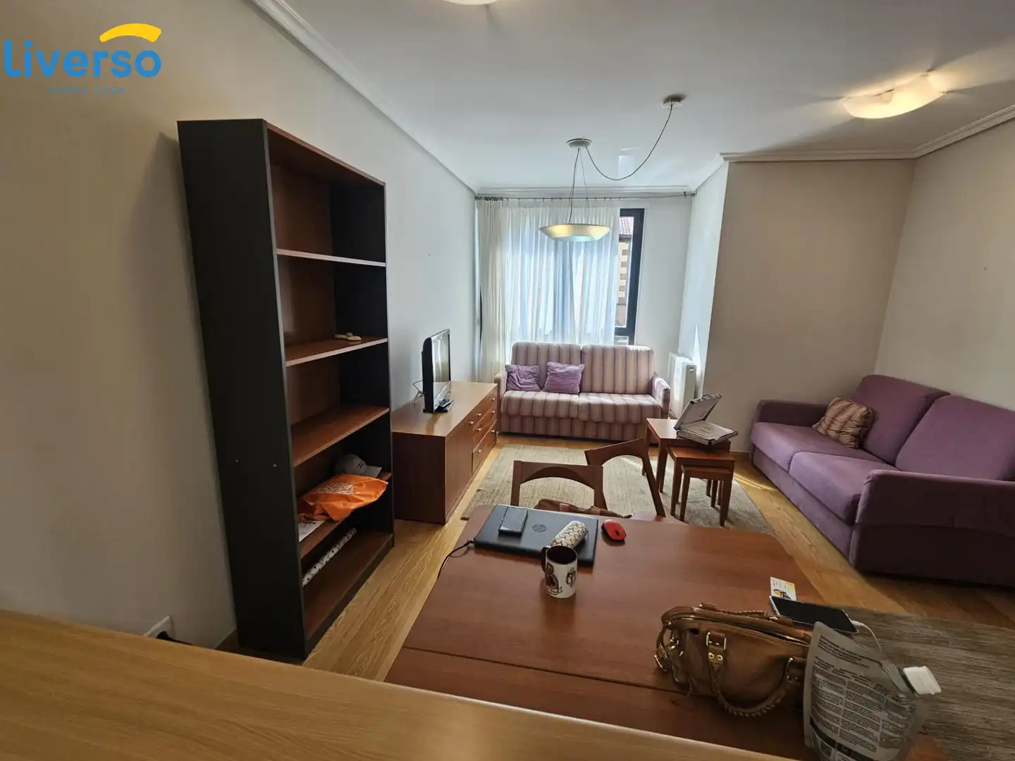 Living room of Flat for sale in Burgos  with Furnished