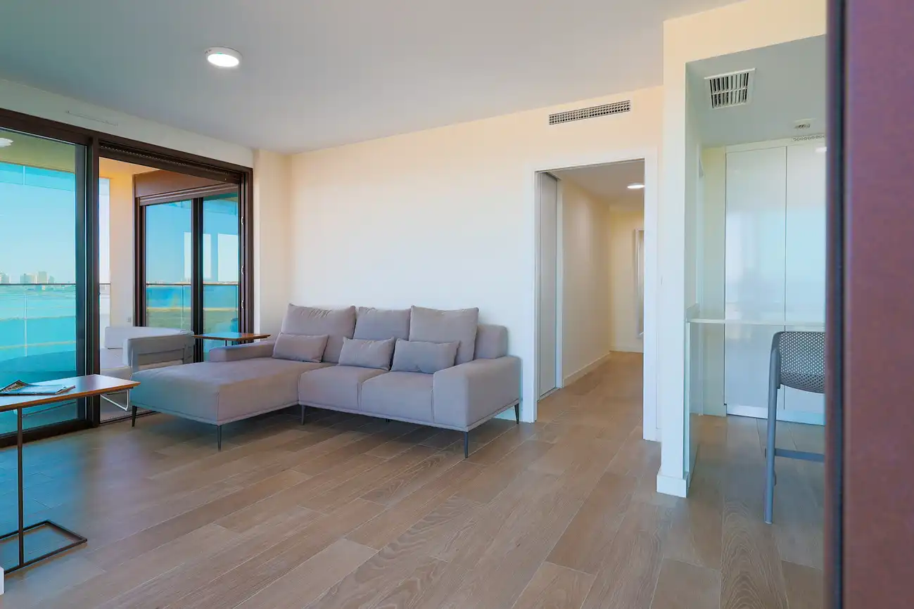 Sala d'estar de Apartament en venda en Cartagena