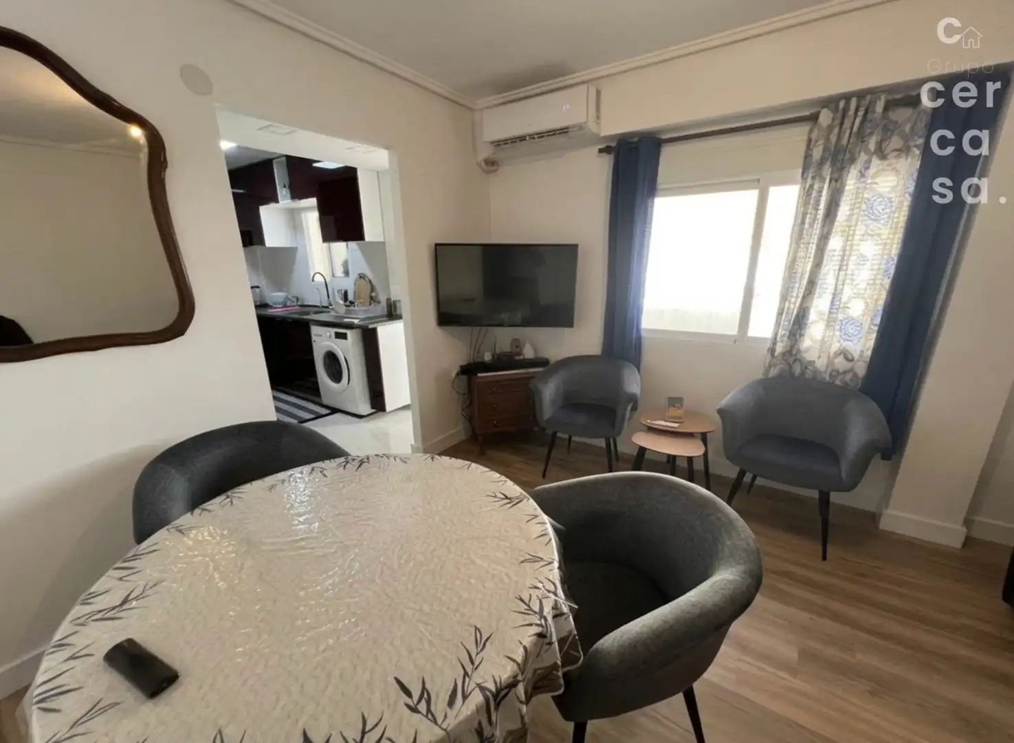 Sala de estar de Piso en venta en Valencia con Aire acondicionado y Balcón