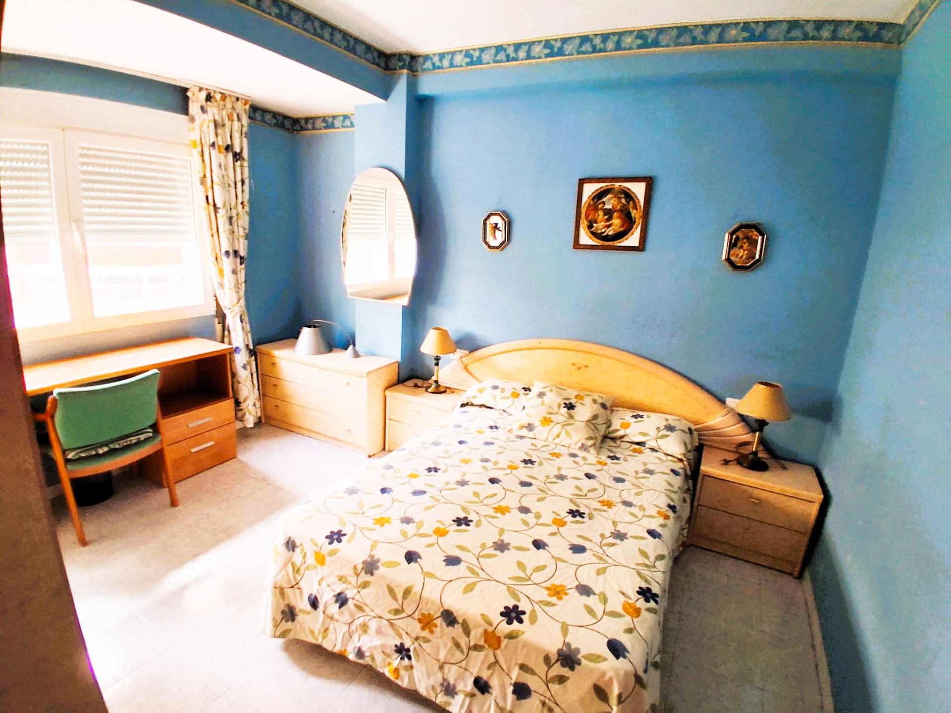 Bedroom of Flat to rent in  Granada Capital  with Air Conditioner, Furnished and Oven