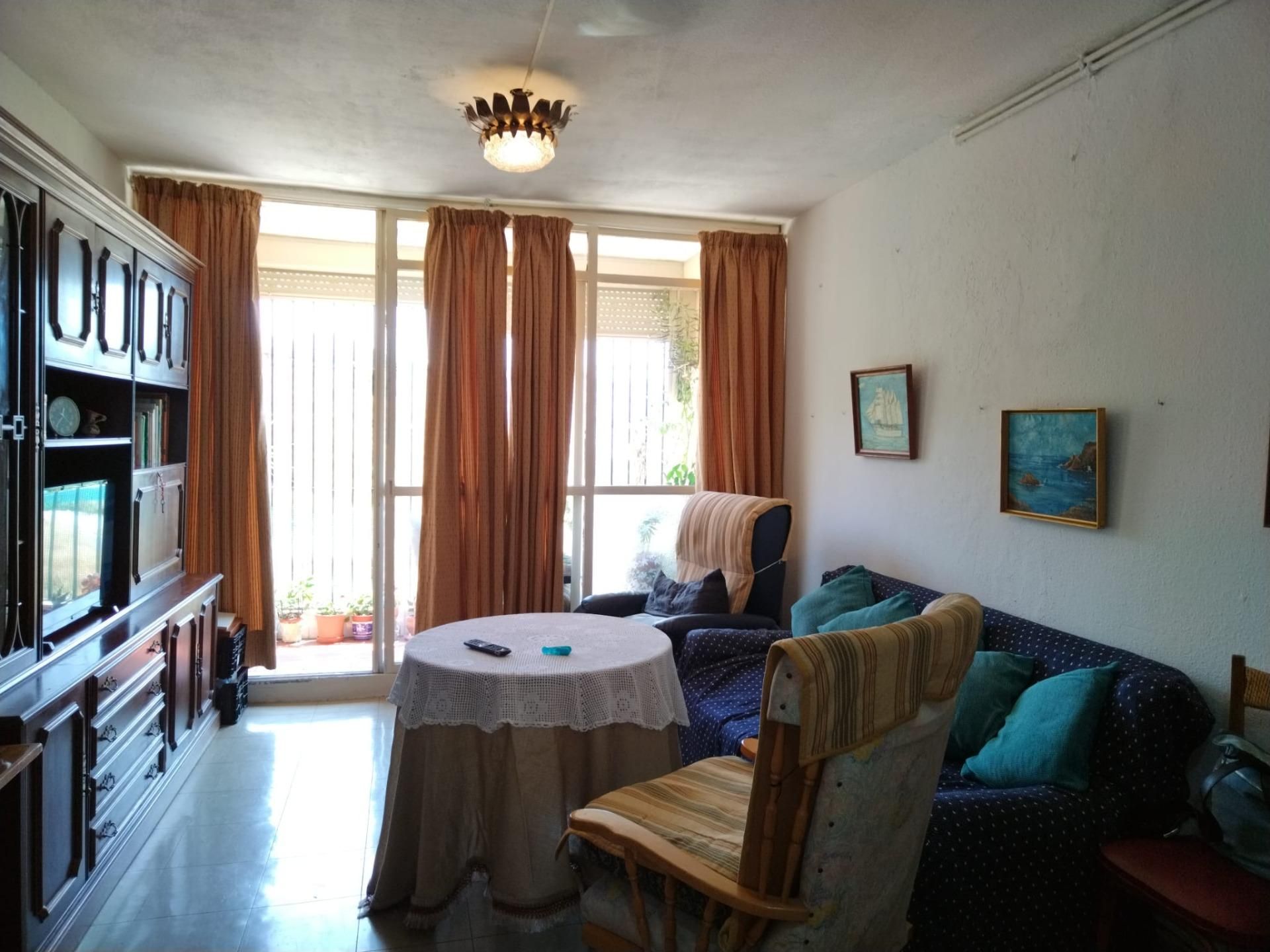 Living room of Flat for sale in Málaga Capital  with Terrace and Storage room
