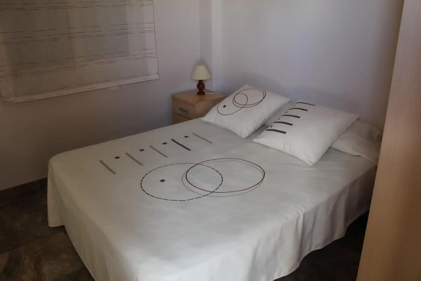 Schlafzimmer von Maisonette zur Miete in Oliva mit Klimaanlage, Terrasse und Möbliert