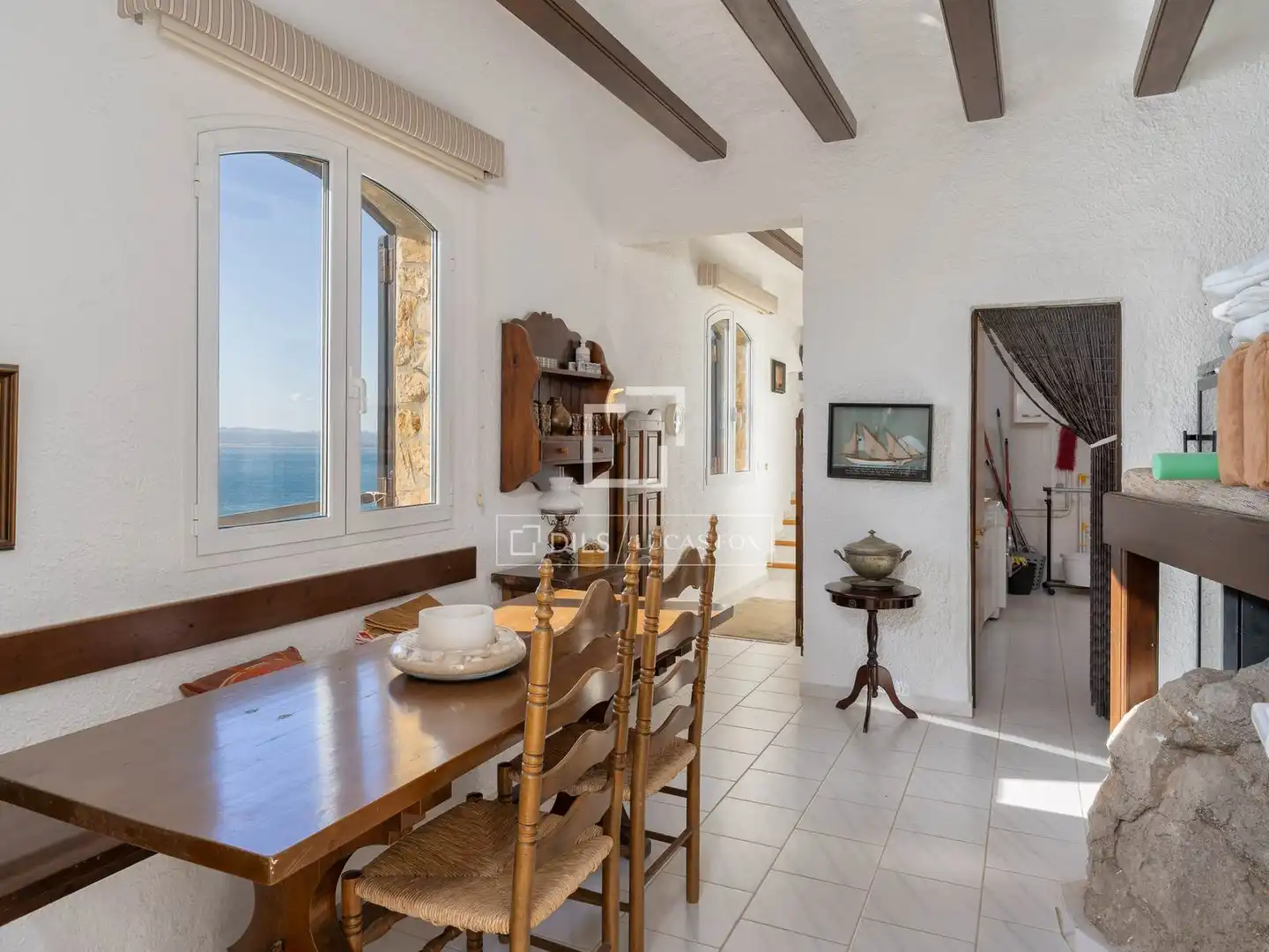 Comedor de Casa o chalet en venta en Roses con Calefacción, Jardín privado y Terraza